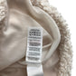 F&F coat 7-8 years white fuzzy faux fur button up