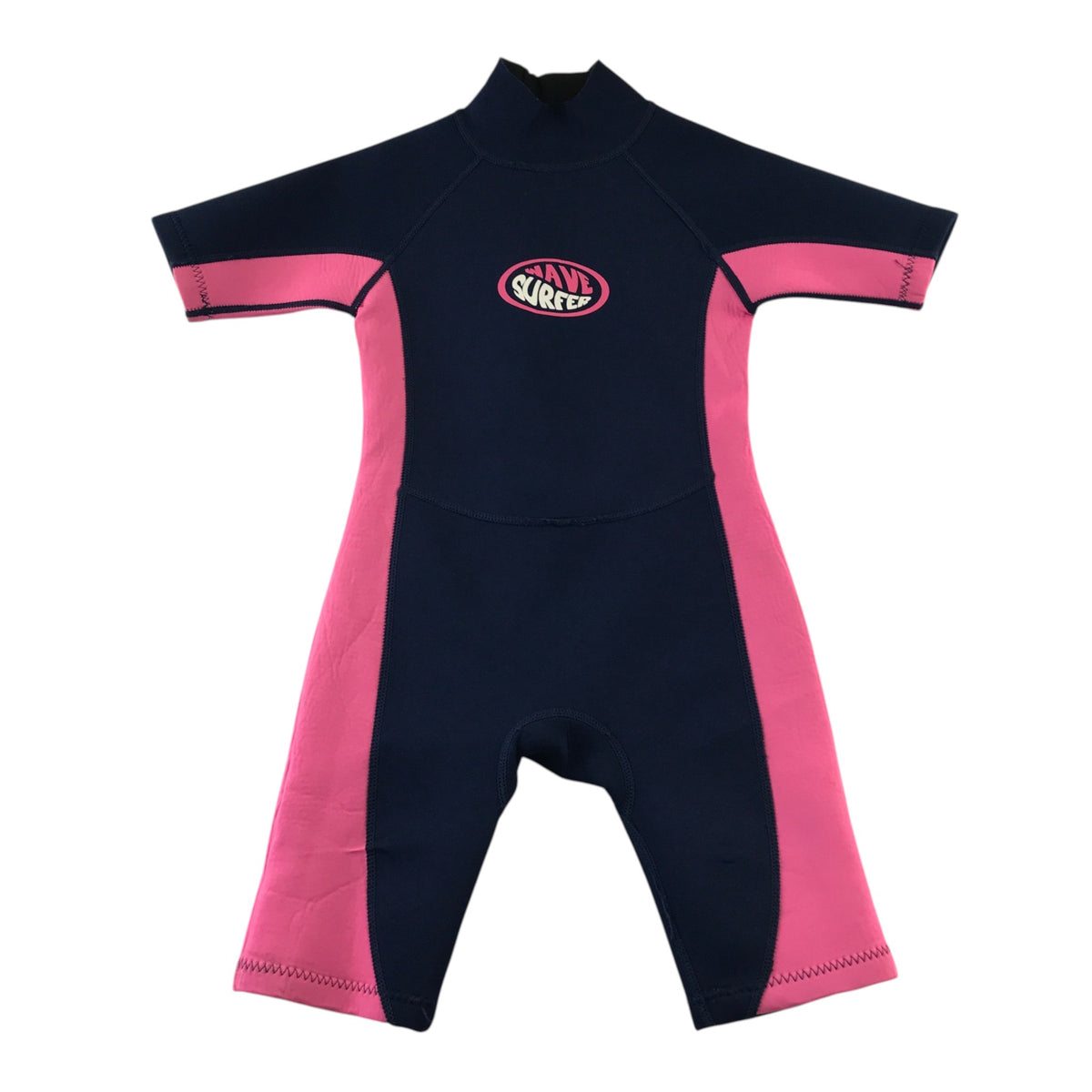 Dunnes Stores 6-7 years navy blue and pink wetsuit polyester