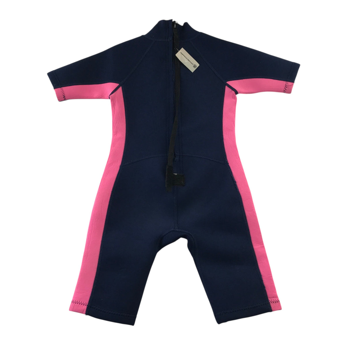 Dunnes Stores 6-7 years navy blue and pink wetsuit polyester