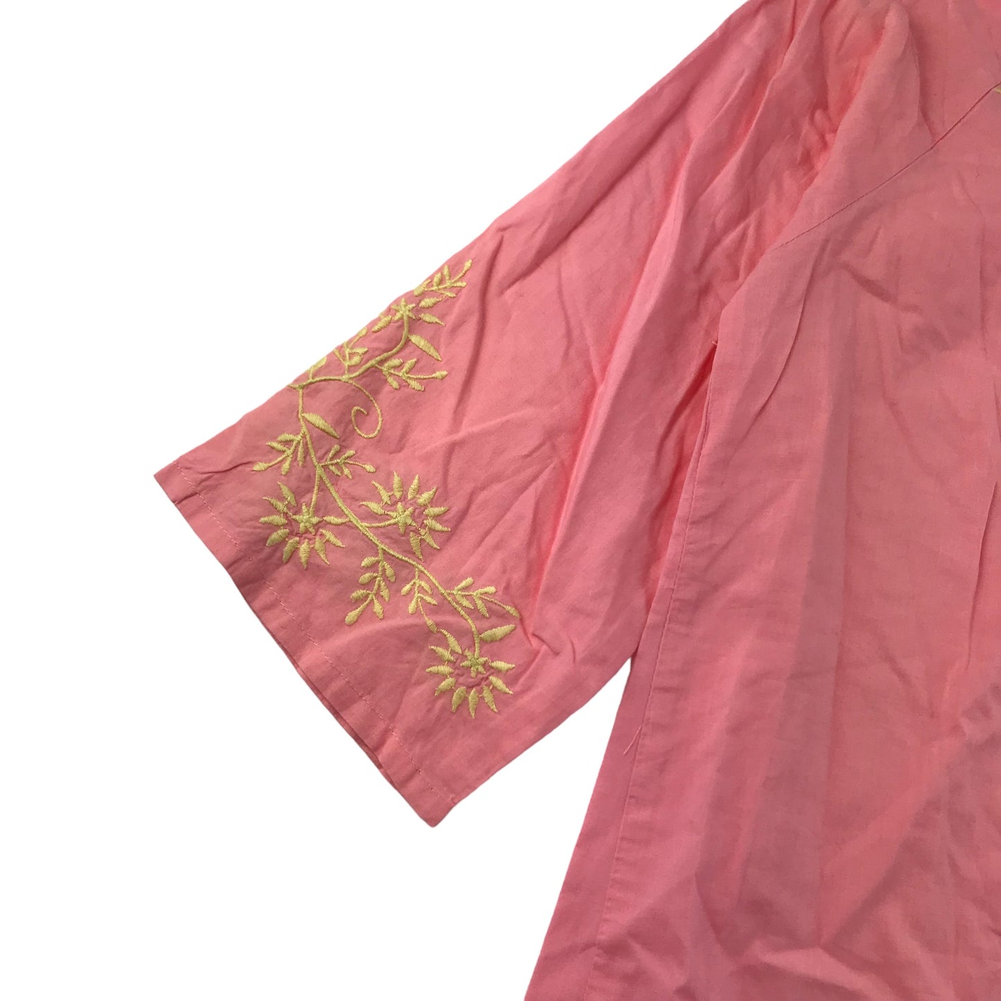 HotStuff Blouse Age 12-13 Pink with Embroidery Detailing