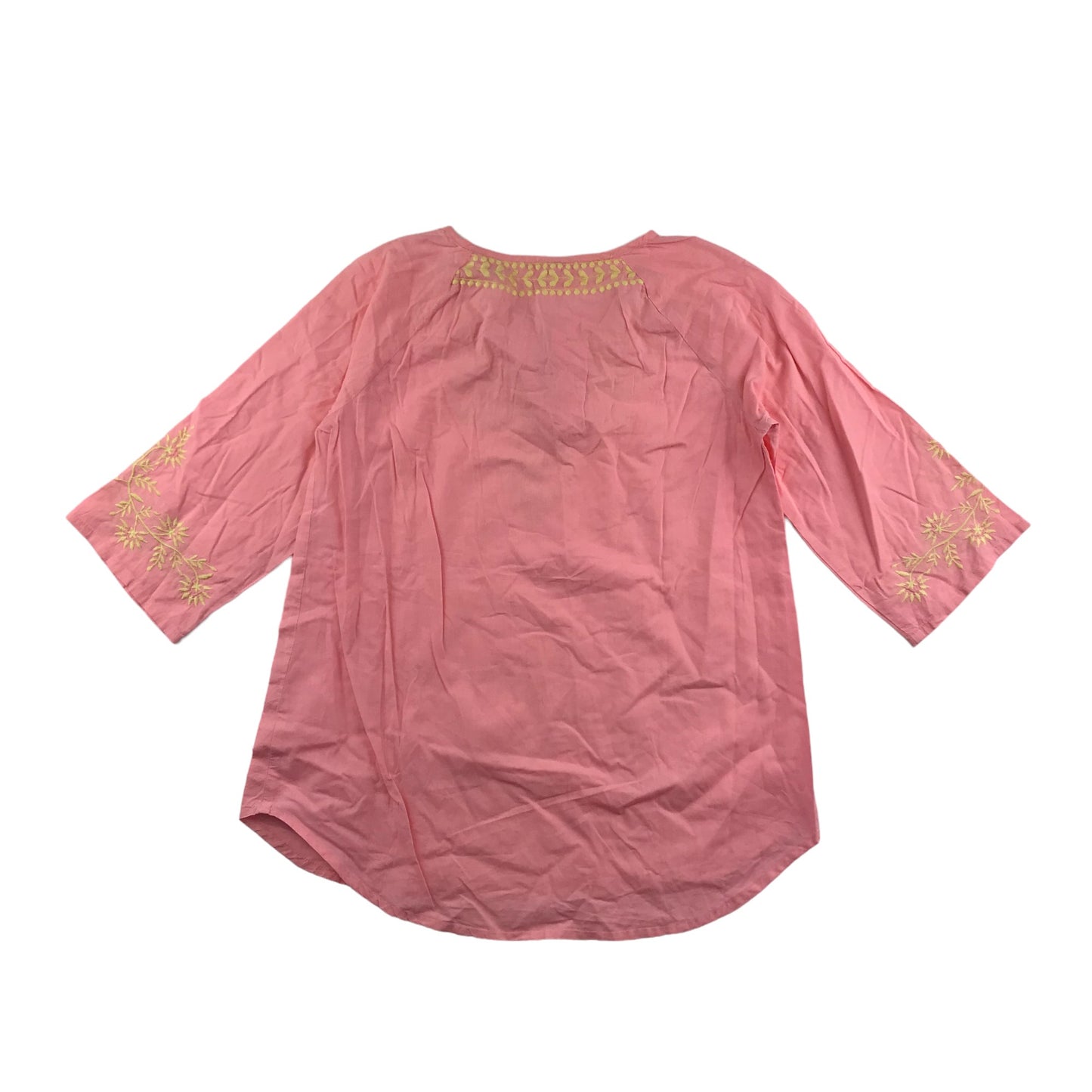 HotStuff Blouse Age 12-13 Pink with Embroidery Detailing