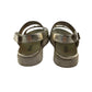 Michael Kors sandals shoe size 11.5 junior gold with logos