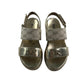 Michael Kors sandals shoe size 11.5 junior gold with logos