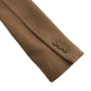 M&S coat 10-11 years brown hidden button up wool mix