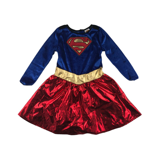 Amscan Costume 4-5 years Blue and Red Super Girl without a cape