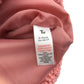 Tu coat 9-10 years pink fuzzy faux fur double breasted