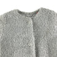 MNG coat 4-5 years light grey fuzzy faux fur