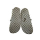 M&S sandals shoe size 10 junior white straps
