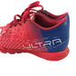 Puma Ultra artificial turf football boots shoe size UK 12 junior red and blue