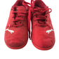 Puma Ultra artificial turf football boots shoe size UK 12 junior red and blue