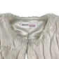 Minoti Faux fur gilet 9-10 years white fluffy sleeveless vest top