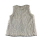 Minoti Faux fur gilet 9-10 years white fluffy sleeveless vest top