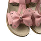 Sandals Shoe Size 11 Junior Pink Butterfly Strap Detail