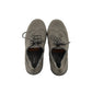 Primark Trainer Size 2 Grey Brogue Style Stitch Pattern