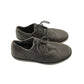 Primark Trainer Size 2 Grey Brogue Style Stitch Pattern