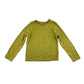 Next t-shirt 5-6 years mustard yellowy green long sleeve floral cotton