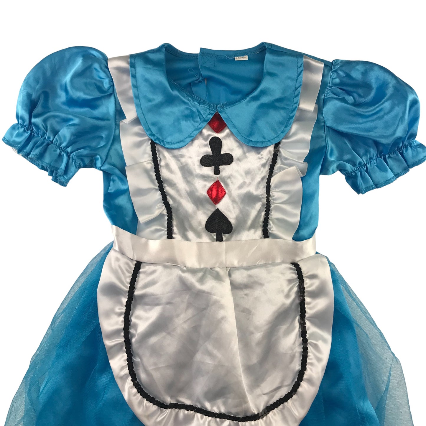 Costume 4-6 Years Blue Alice in the Wonderland Dress