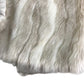 M&S Faux fur gilet 11-12 years white and brown fluffy sleeveless vest top