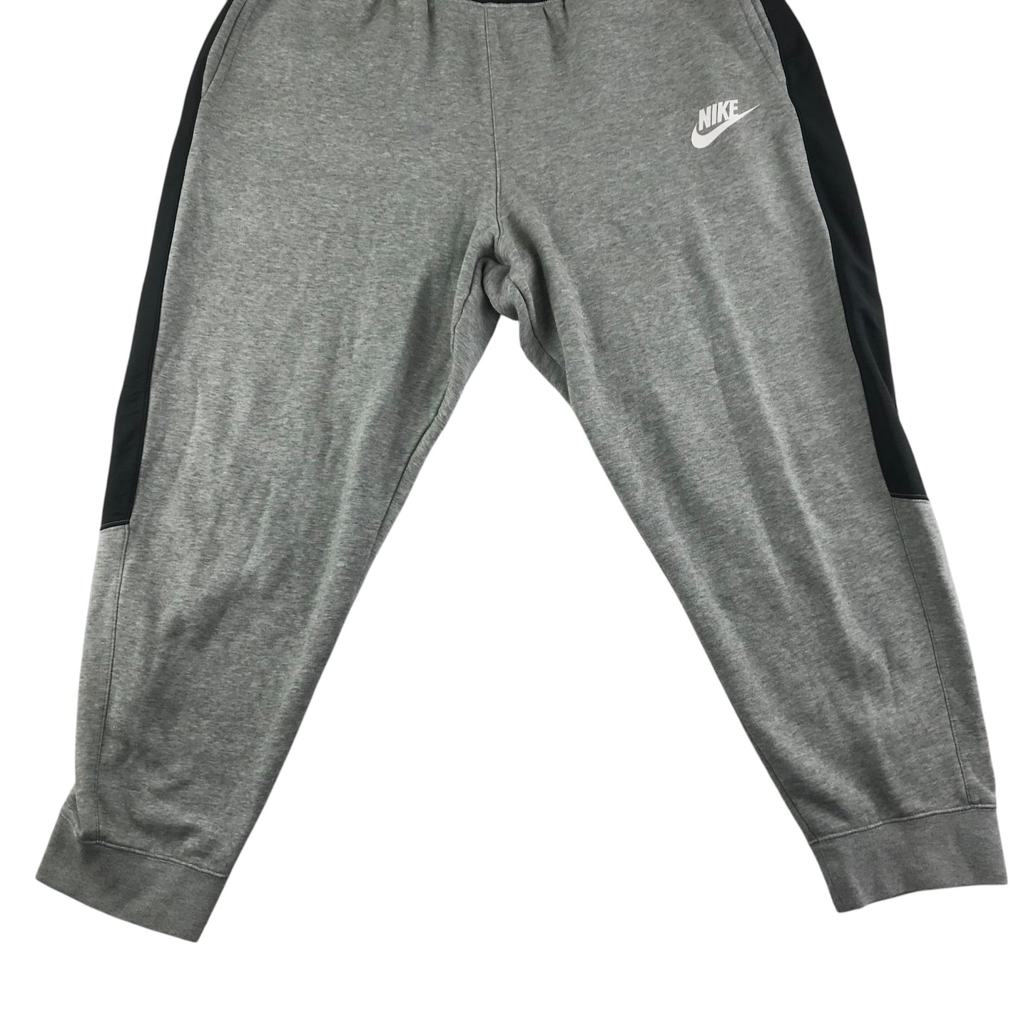 Nike Sport Joggers Men's XL Grey with Black Detailing and White logo