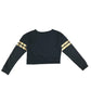 Harry Potter sweater 9-10 years black print crop top