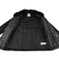 M&S coat 11-12 years black and grey animal print detachable faux fur collar