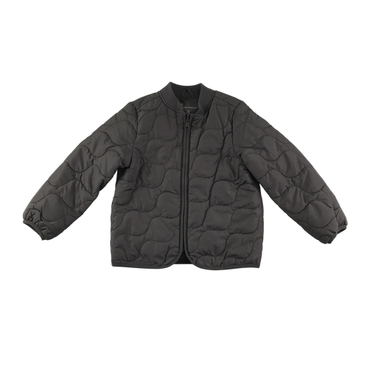 M&S Quilted Bomber Jacket 5-6 Years Brown