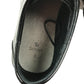 Tu School Brogue Shoe Size 2 Black Glossy with Ribbon Like Laces