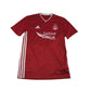Adidas Aberdeen FC Football Jersey Size S Red Short Sleeve Climalite