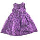 F&F dress 4-5 years purple embroidered party dress