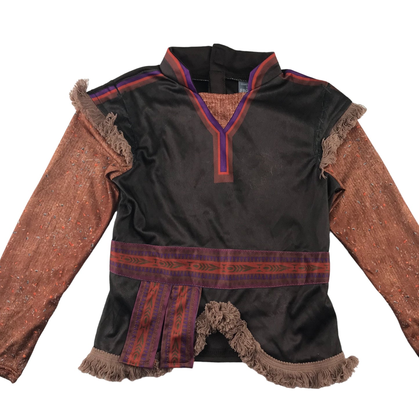 Rubies Costume 5-6 Years Brown Frozen Kristoff Top