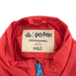 M&S Light Jacket 10-11 Years Red with Hogwarts Harry Potter Logos