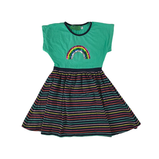 Mountain Warehouse 5-6 years green and multicolour with sequin rainbow