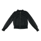 H&M Bomber Jacket 10-11 Years Black with Sleeve Stitch Detail
