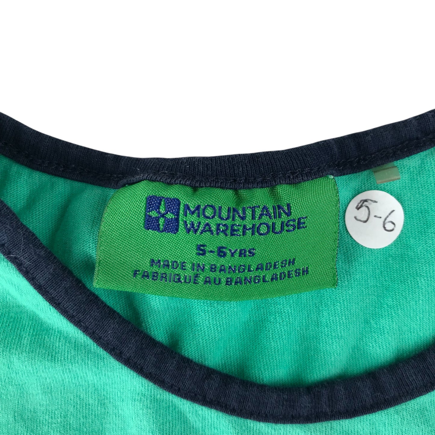 Mountain Warehouse 5-6 years green and multicolour with sequin rainbow