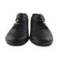 Decathlon football boots shoe size 9.5C kids black and neon plastic moulded studs