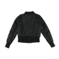 H&M Bomber Jacket 10-11 Years Black with Sleeve Stitch Detail