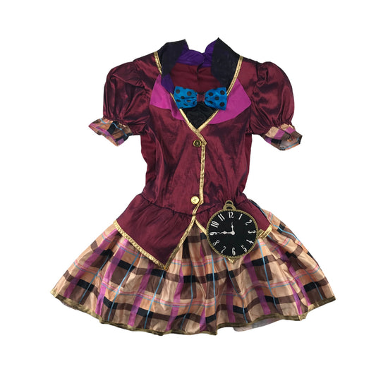 Amscan Costume 11-12 Years Miss Hatter Dress