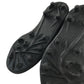 Decathlon football boots shoe size 9.5C kids black and neon plastic moulded studs