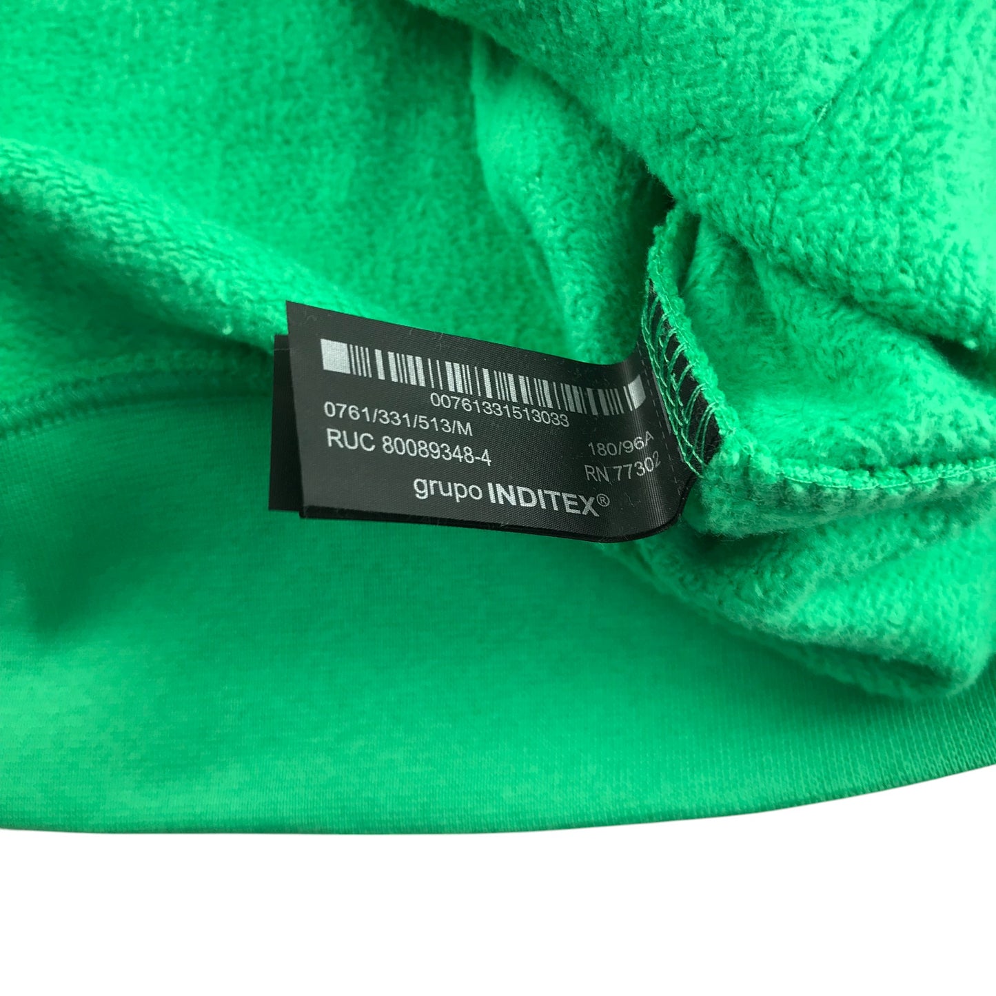 Zara Athleticz hoodie men's M light green plain