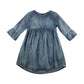 George dress 9-10 years blue denim style three quarter sleeves
