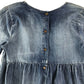 George dress 9-10 years blue denim style three quarter sleeves