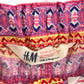 H&M shorts 4-5 years pink multipattern with button and belt loops