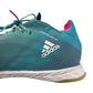 Adidas Speedflow Sky Rush indoor court trainers shoe size 9.5 sky blue and pink with laces