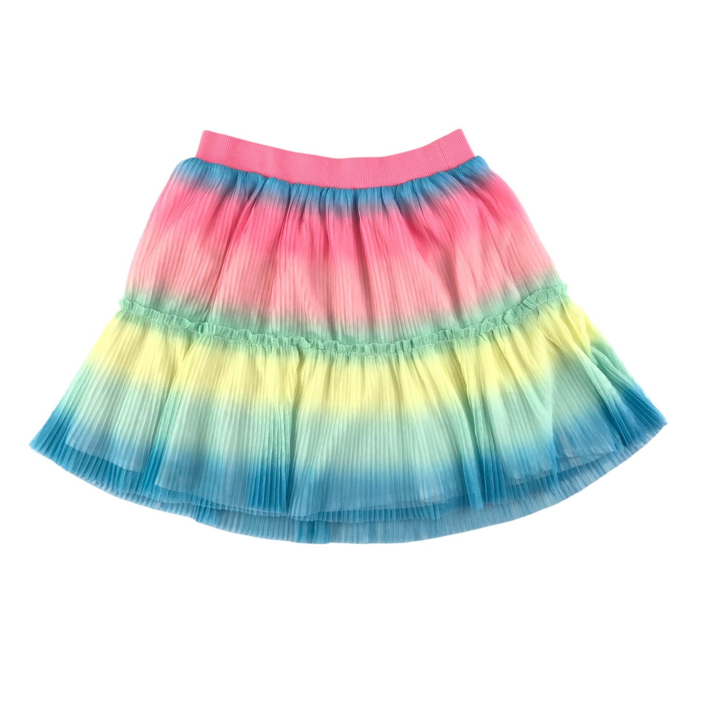 Monsoon skirt 11-12 years multicolour tiered mesh