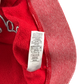 George Hooded Fleece 5-6 Years Red with Text Graphic Cotton