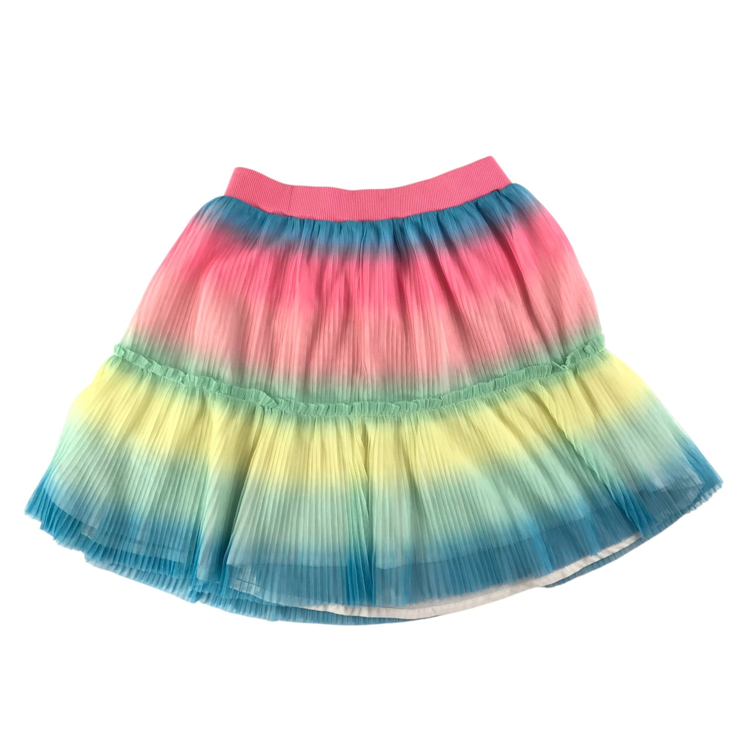 Monsoon skirt 11-12 years multicolour tiered mesh