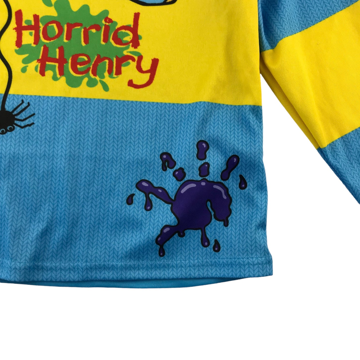 Novel Horrid Henry Costume 5-6 years Blue and Yellow two Piece