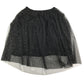 Zara skirt 11-12 years black mesh layered with gem stones