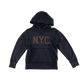 GAP Hoodie 6-7 Years Navy with NYC Text Cotton