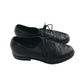 Schuh Brogue Shoe Size 6 Black With Pattern
